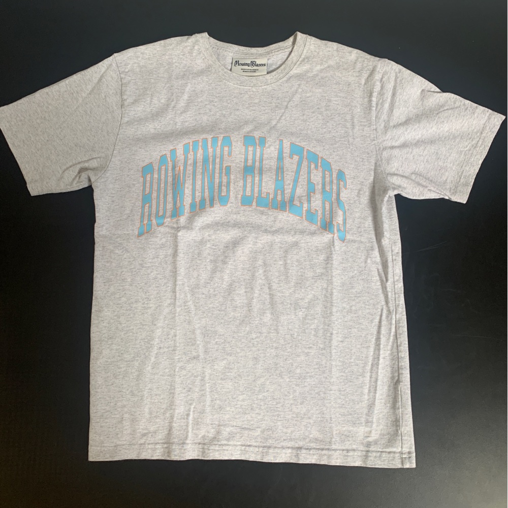 Rowing Blazers Grey Collegiate T-Shirt Size S
